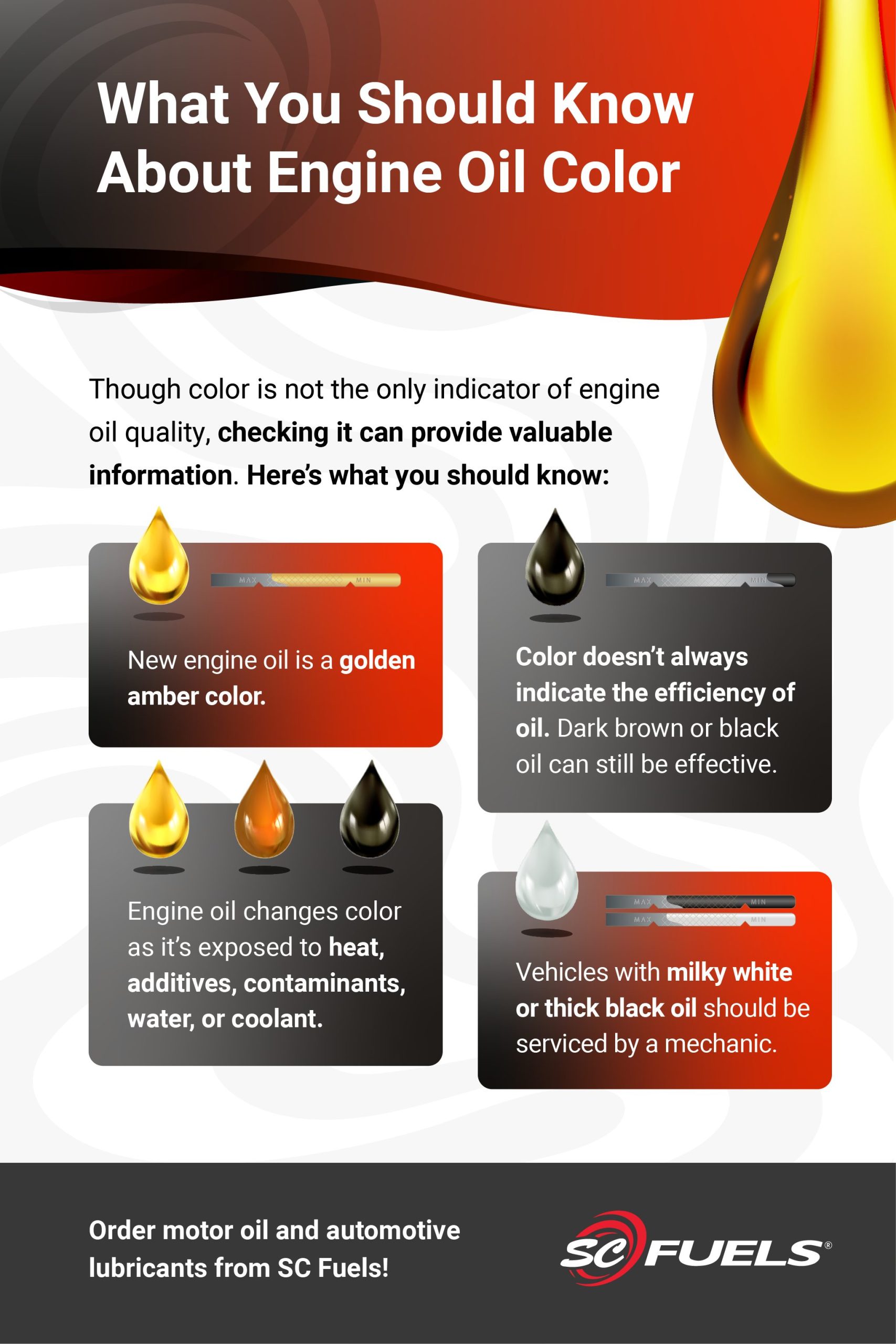what you should know about engine oil color