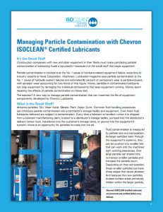 Chevron ISOClean Facts
