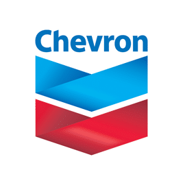 the chevron lubes logo