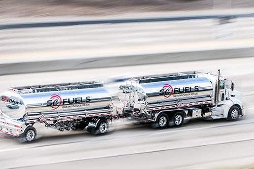 unbranded wholesale fuel deliver truck
