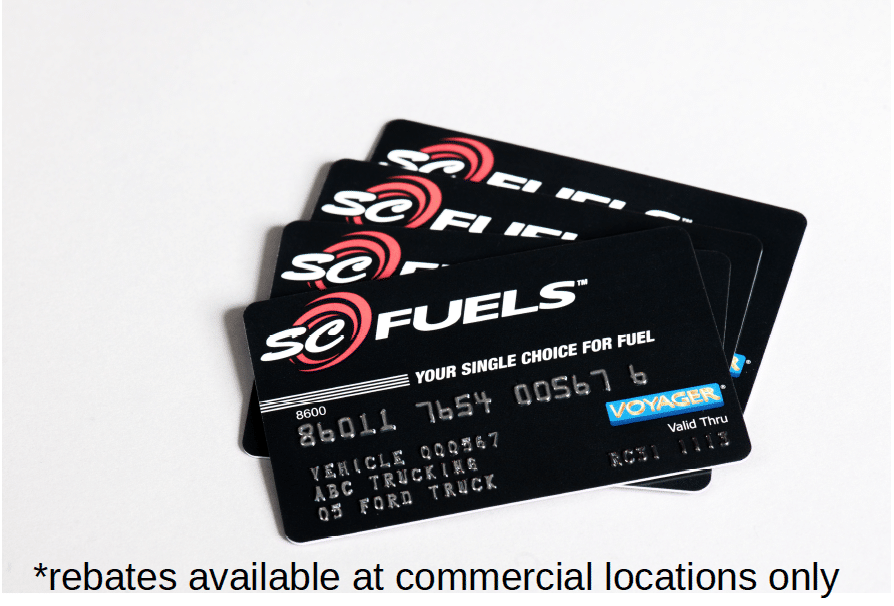 4 SC Fuels feet cards