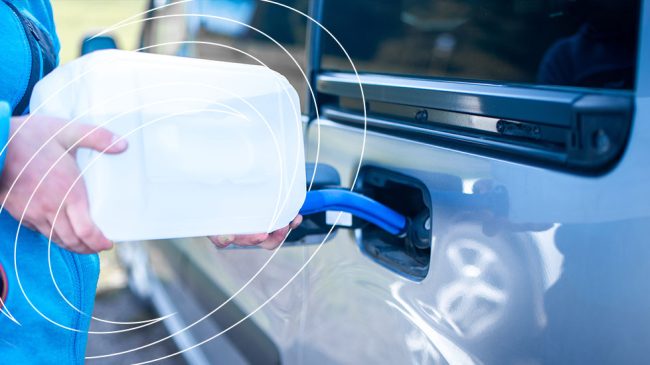 01-what-is-diesel-exhaust-fluid pouring diesel exhaust fluid