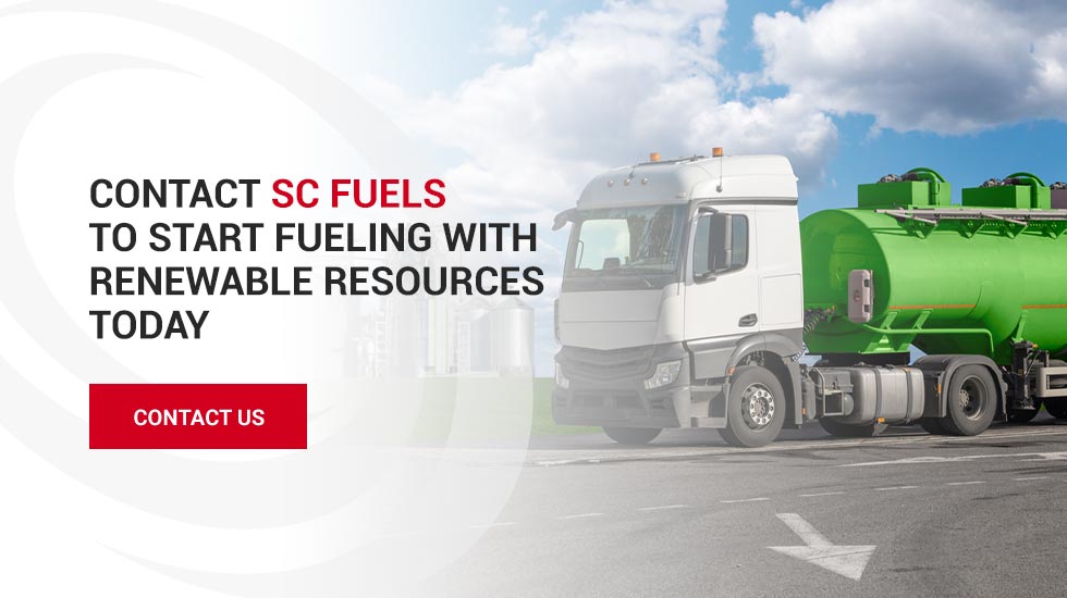 Contact SC Fuels for renewable fuel