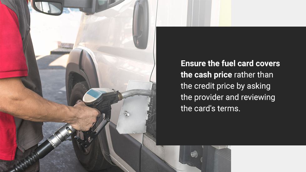 SC Fuels gas credit card for truck fleet