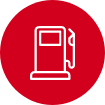 Gas Pump in Red Circle