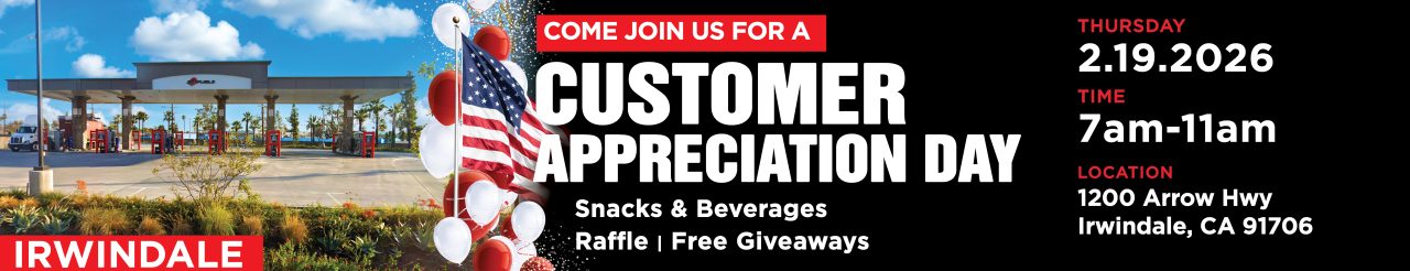 NEWIrwindale CUSTOMER DAY Website Banner NEWIrwindale CUSTOMER DAY Website Banner